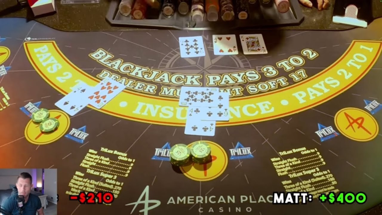 Casino King Goes ALL IN In A High Stakes Battle Of High Limit Black ...